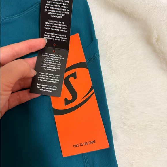 Spalding Teal Activewear Leggings - Picture 6 of 6